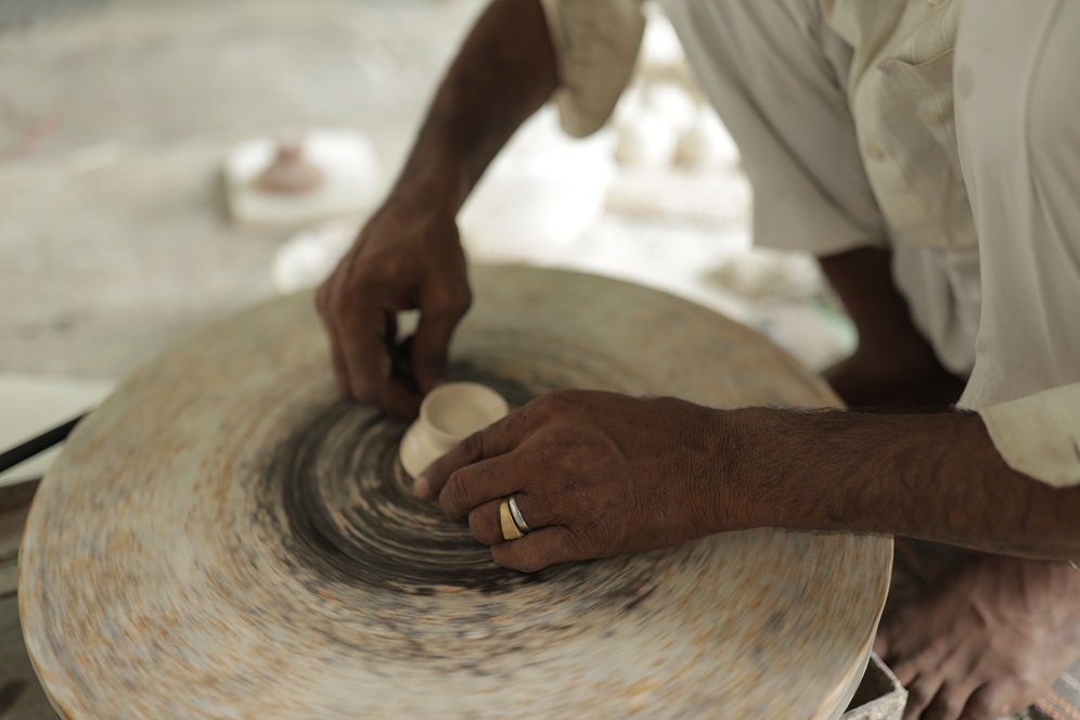 The Art of Blue Pottery