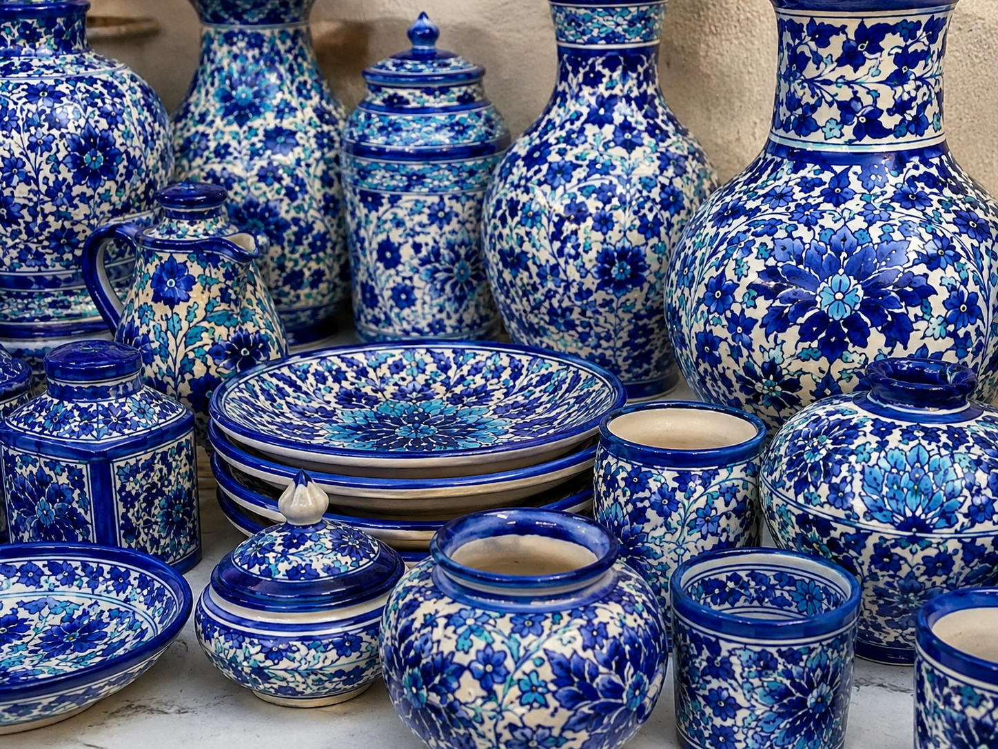 The Art of Blue Pottery